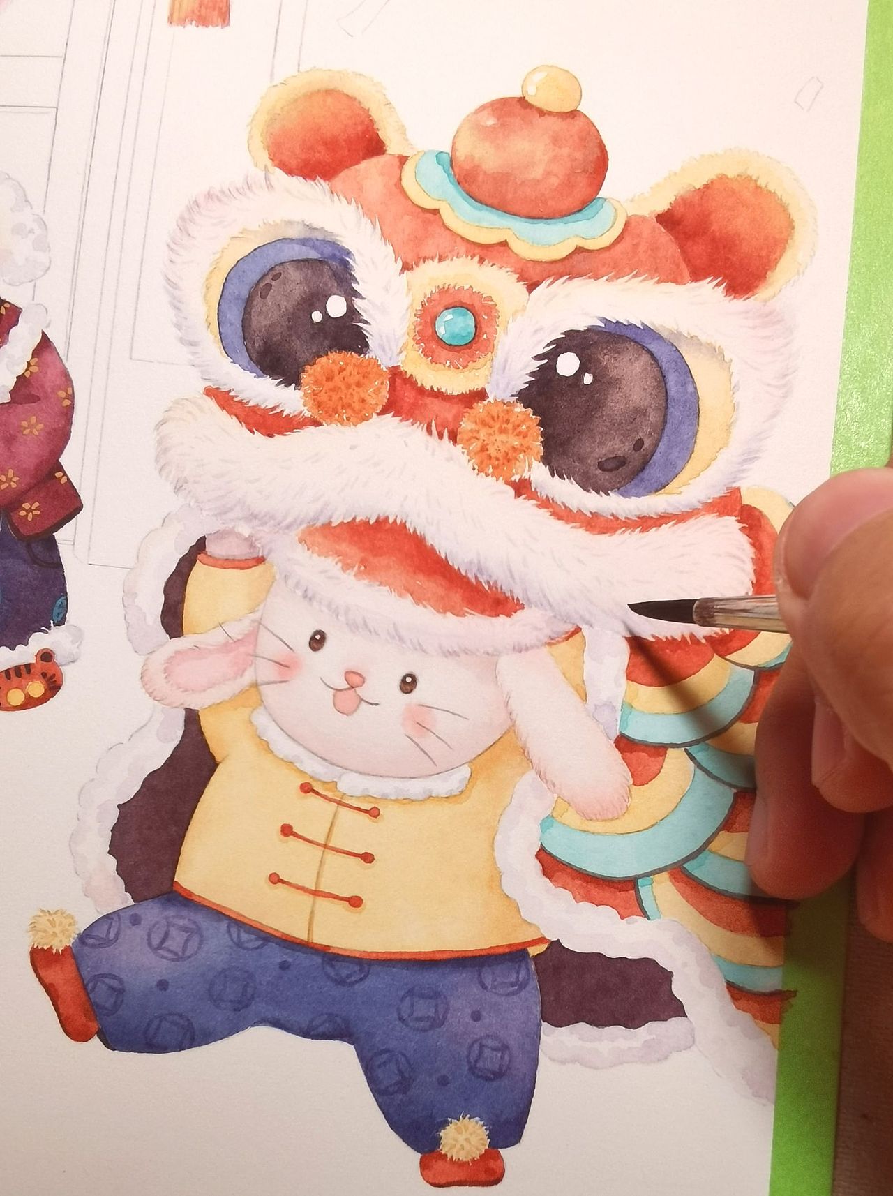 一起期待兔年吧～（图ZMzE5MTg1MTA4） - 商业插画 - 站酷设计师Jin金金Jin2217原创素材 - 站酷ZCOOL
