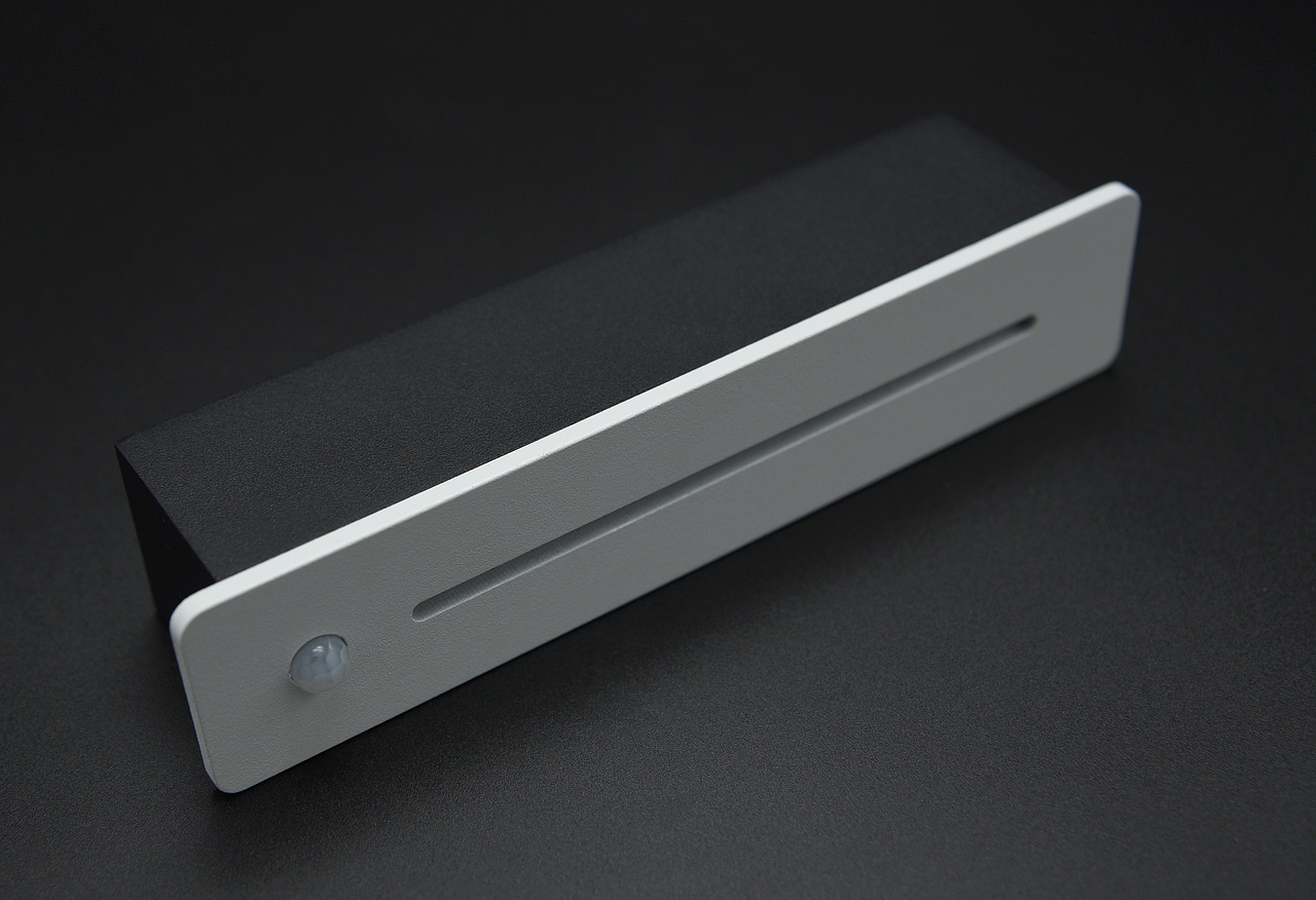 婉月智能地脚灯-砂黑/砂白/拉丝银三色