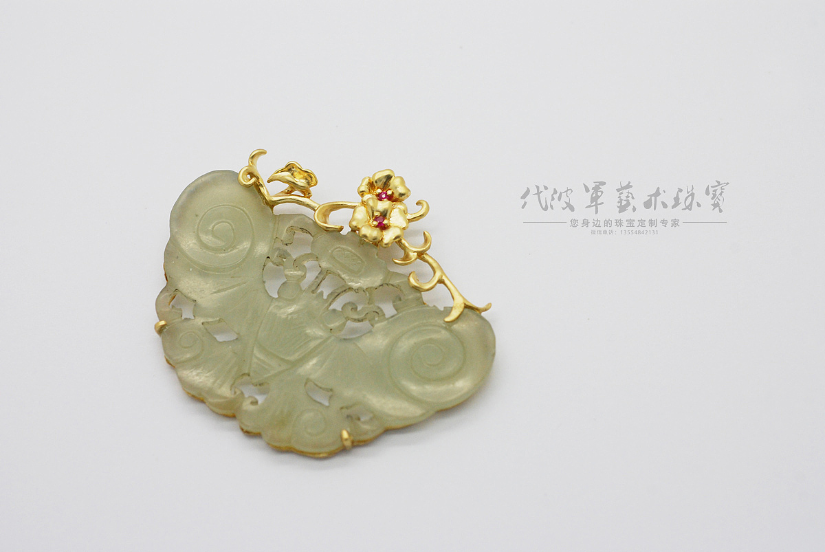代波军艺术珠宝定制----古玉镶嵌设计作品欣赏集（图ZNzc5MjczNTI=） - 首饰设计 - 站酷设计师代波军艺术珠宝原创素材 - 站酷ZCOOL