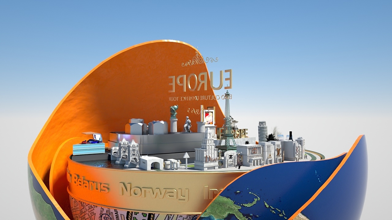 栏目包装作业之欧洲旅游