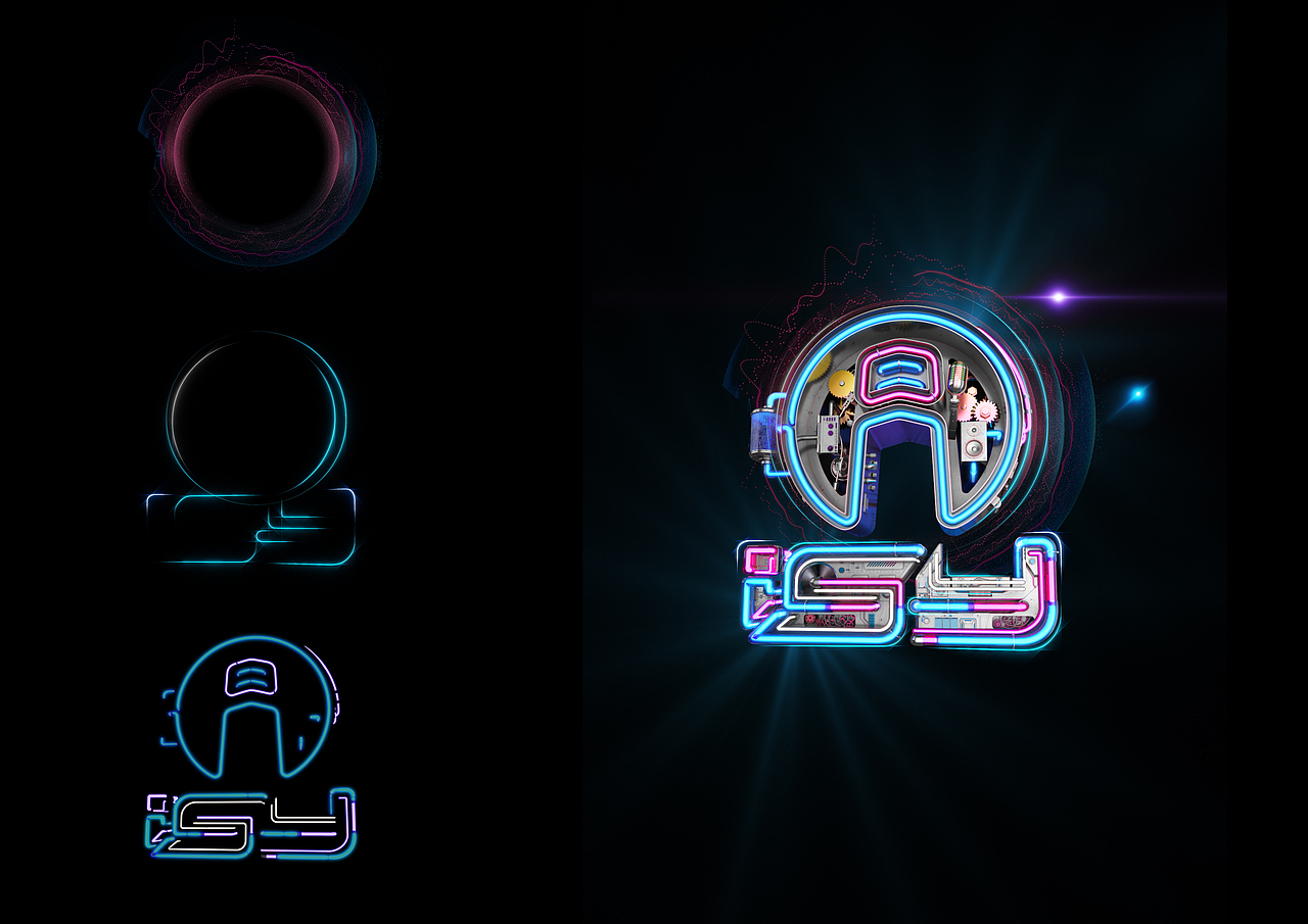 ISY三亚国际音乐节－主视觉key visual 2D/3D（图ZMTA3NTQ5MTU2） - 海报 - 站酷设计师SYLERSANG原创素材 - 站酷ZCOOL