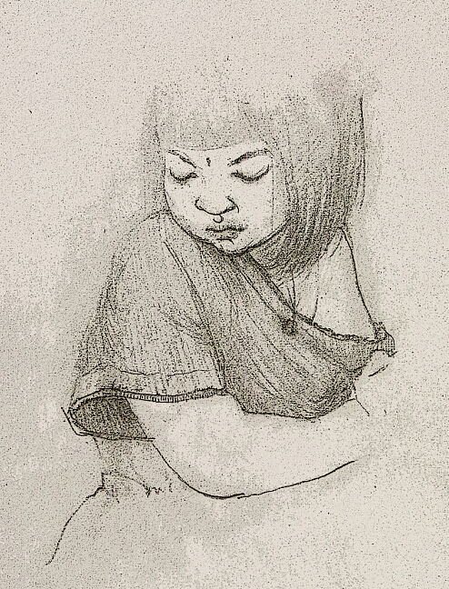 手绘诱惑小萝莉（图ZMjIzNjQ0NjA=） - 创作习作 - 站酷设计师七祭原创素材 - 站酷ZCOOL