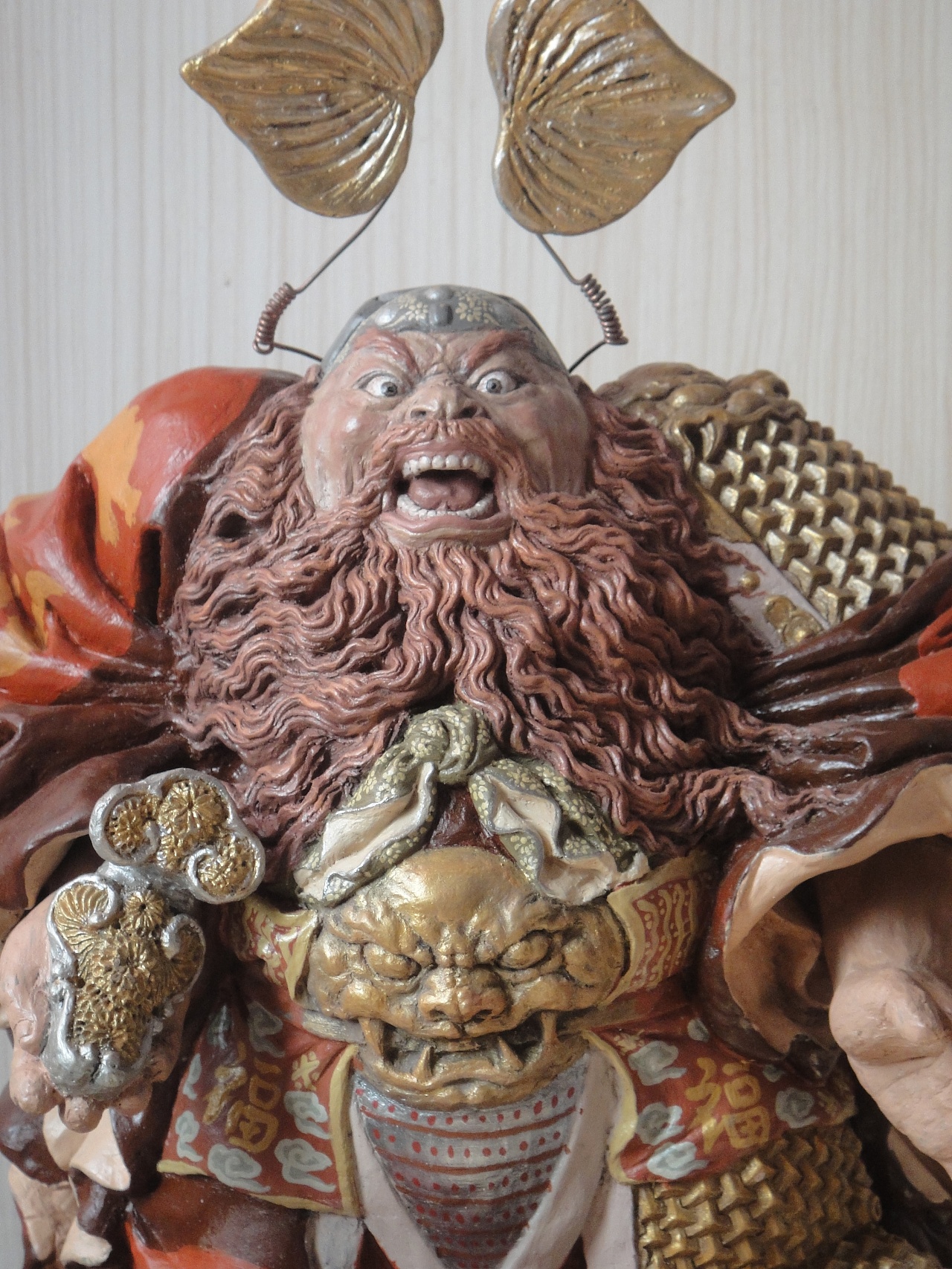 传统泥塑——钟馗