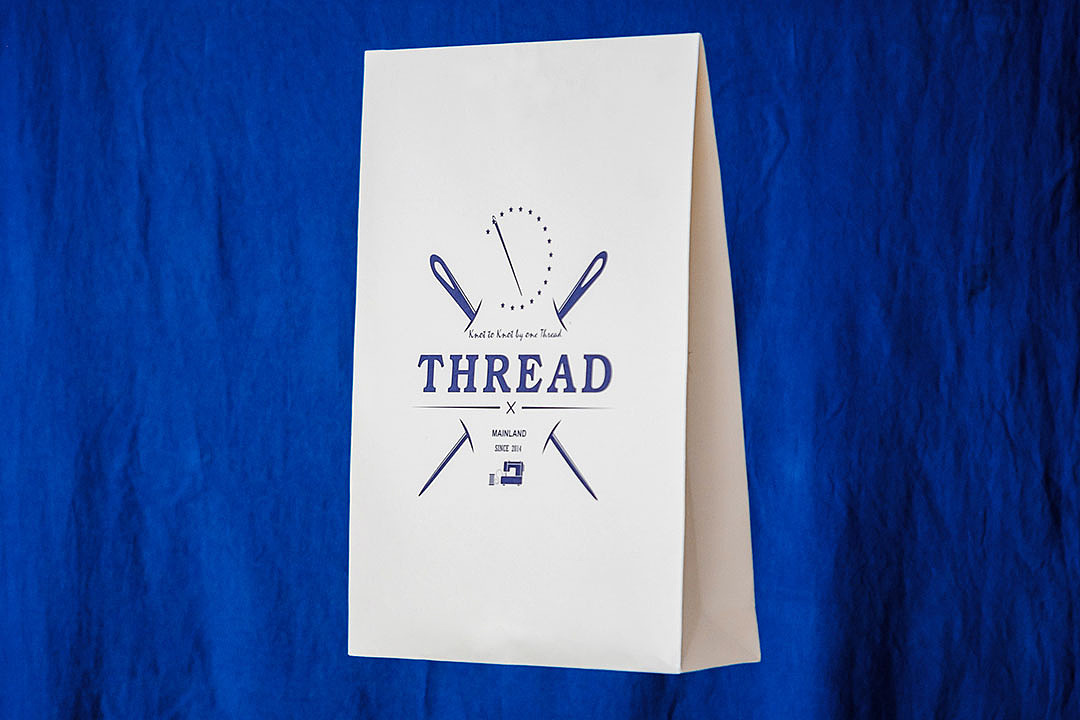 THREAD CLOTHING BRAND 品牌形象识别VI 設計应用製作