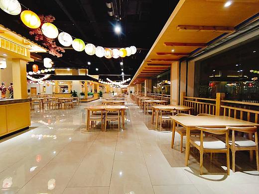 西安酒店家具厂家案例:咸阳海泉湾酒店餐桌椅沙发定做