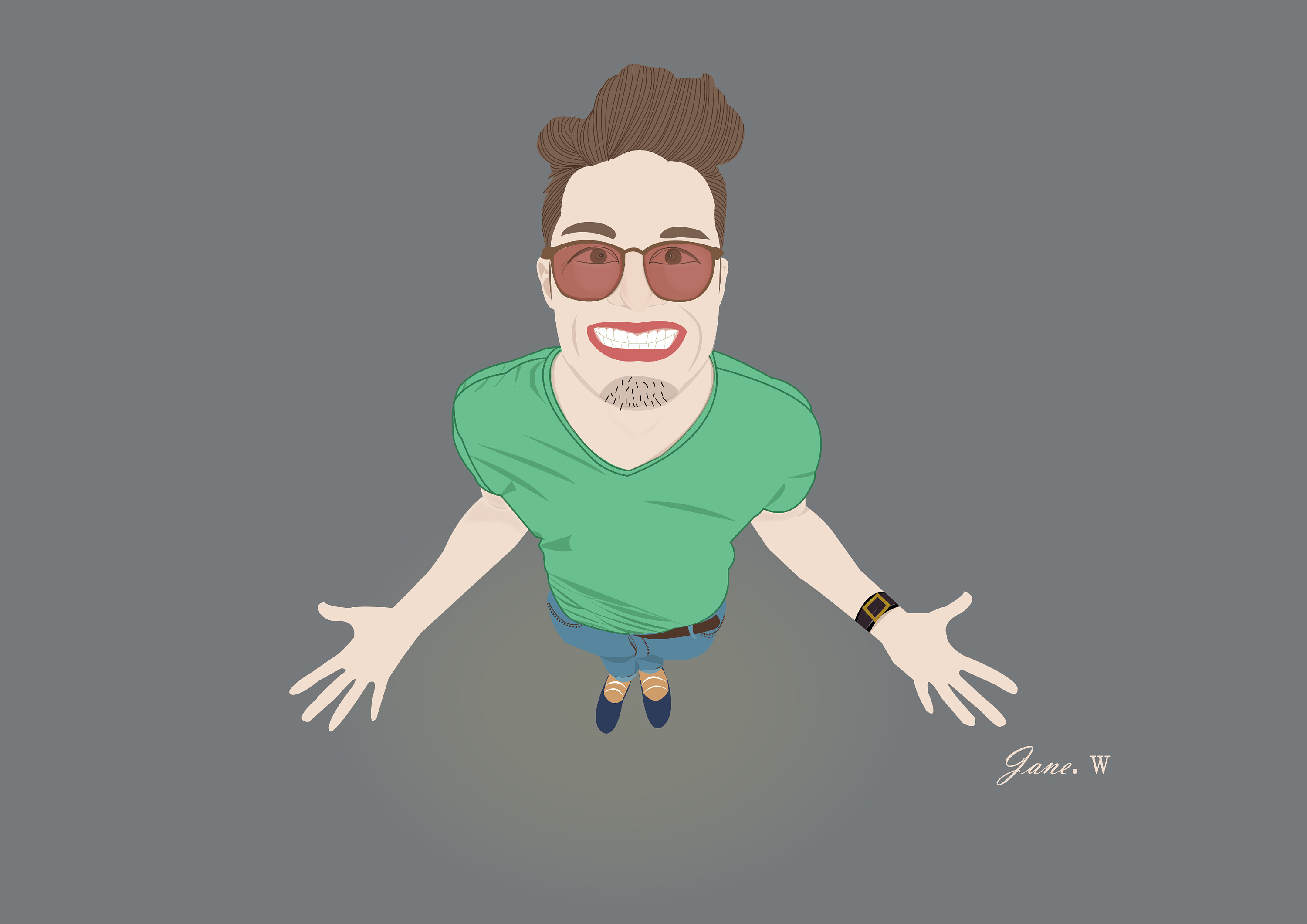 人物|平面|图案|给自己起个名字hh - 原创作品 - 站酷 (zcool)