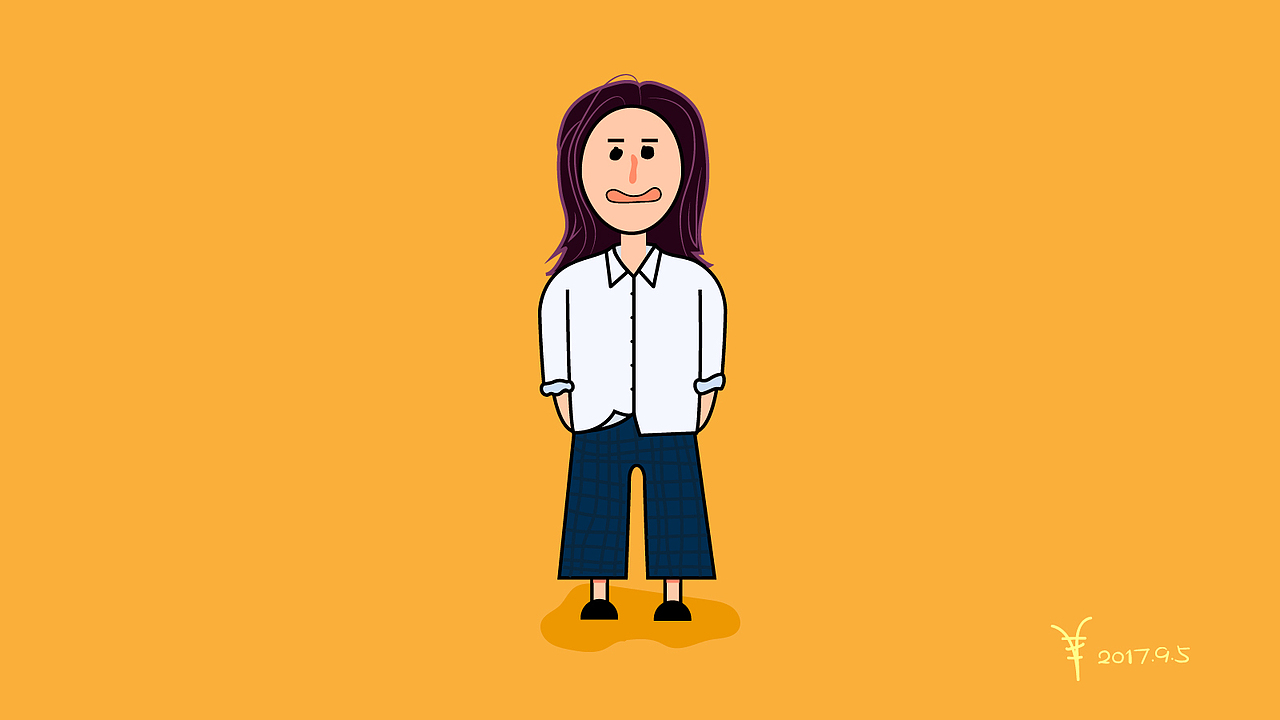 自画像（图ZMTA1MzY0OTky） - 创作习作 - 站酷设计师羊仔咩咩咩原创素材 - 站酷ZCOOL