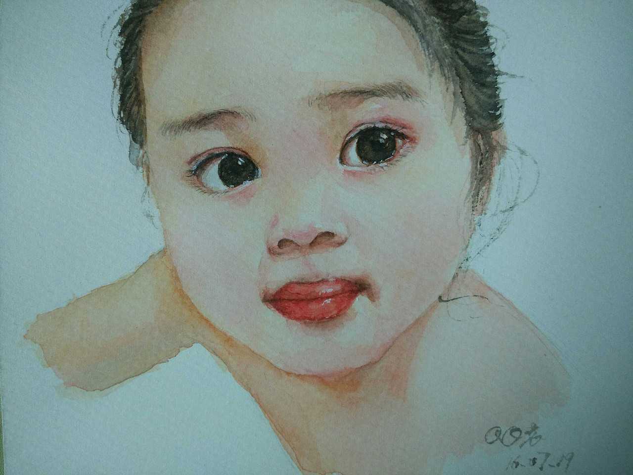 也想有个这么可爱的女儿