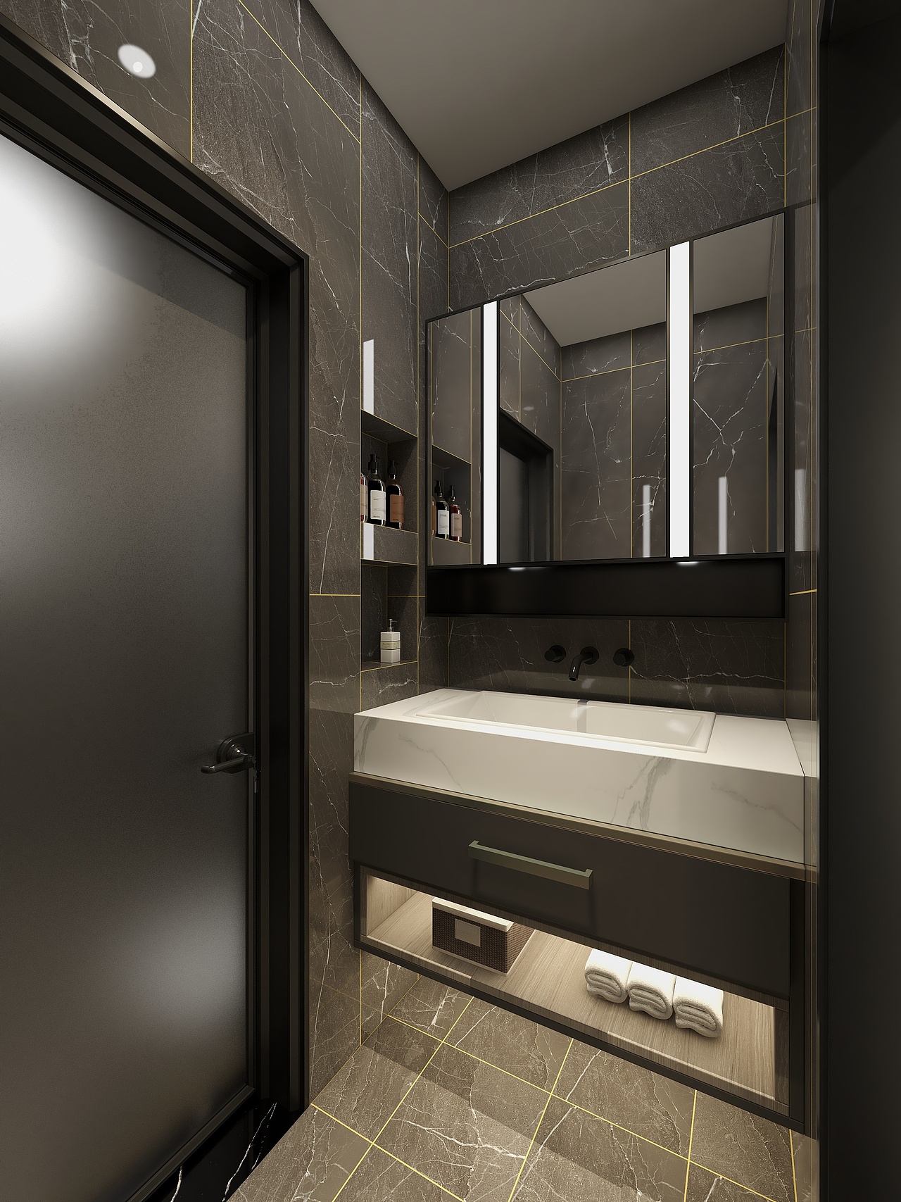 田园世界(92平方轻奢风三居室)