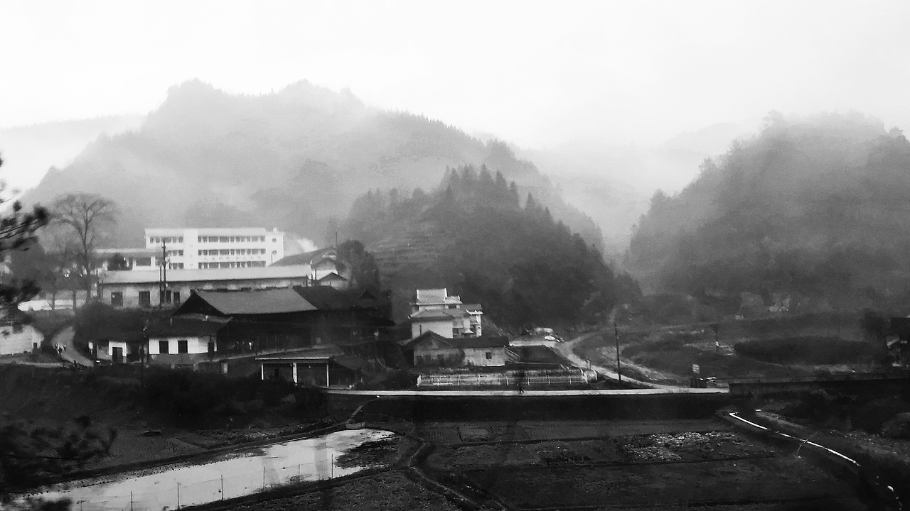 沿途景色,赋诗一首。