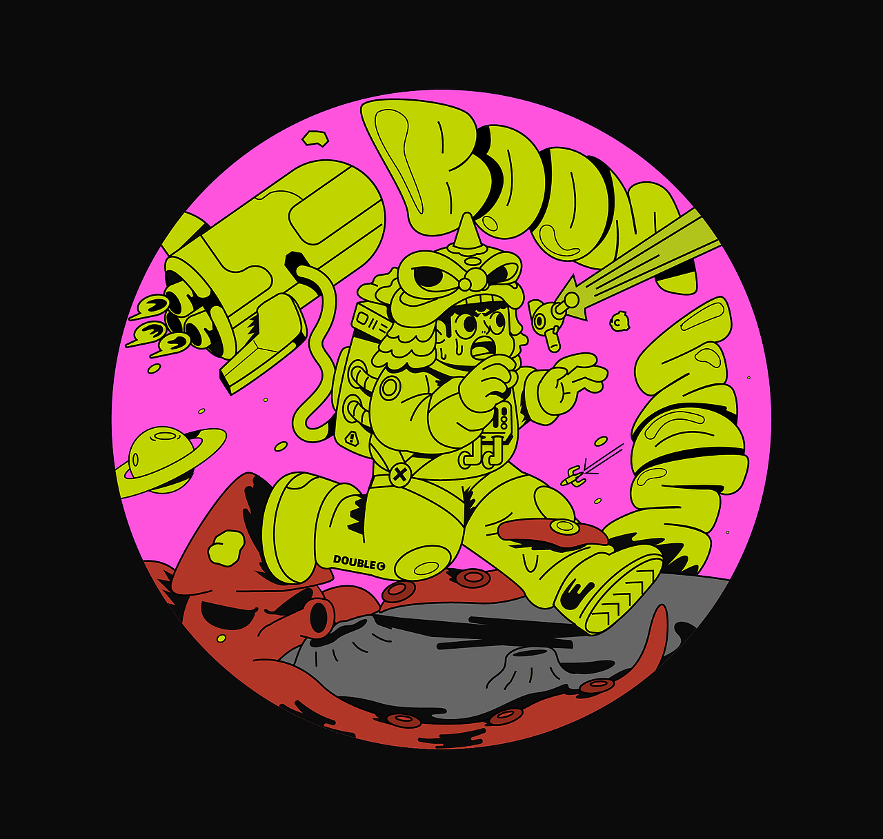 ;)有趣插图海报设计#Fun Illustration Poster