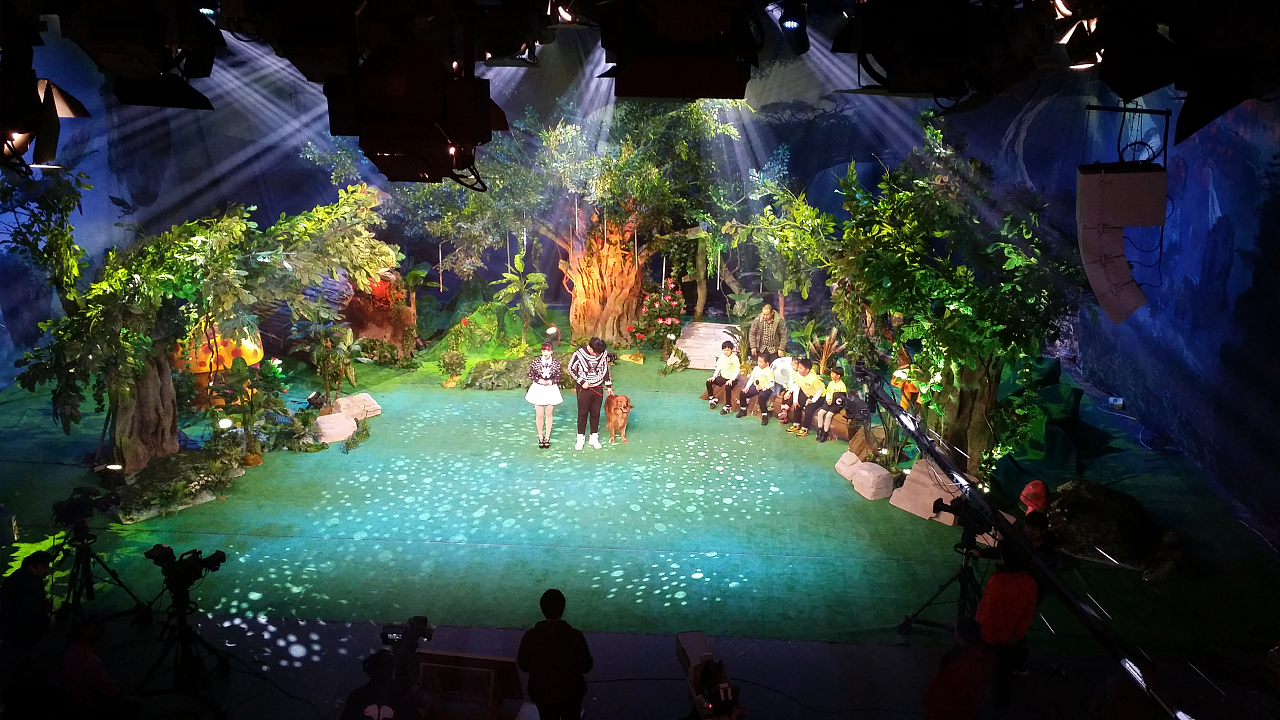 北京电视台《卡酷动物园》第二季——舞美设计