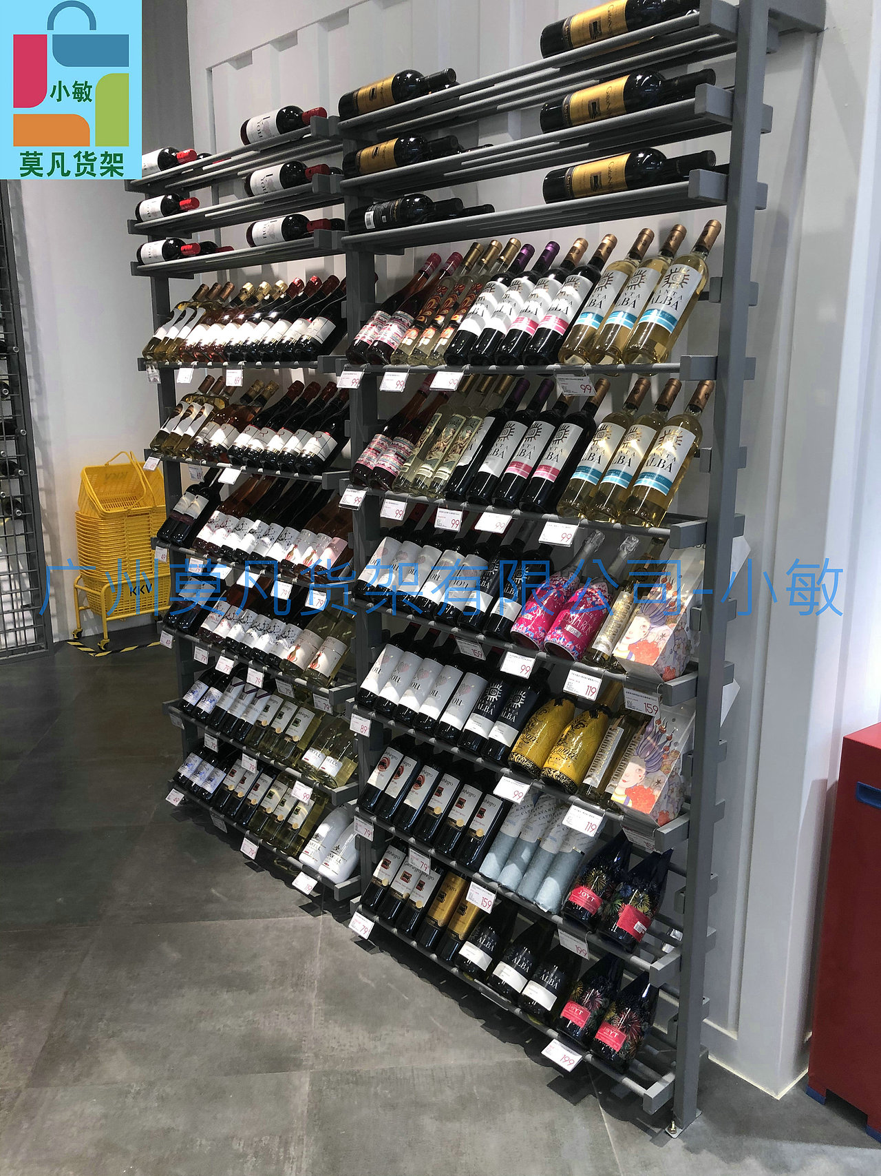 KKV百货店如何做?诺米家居货架,服装货架,饰品货架