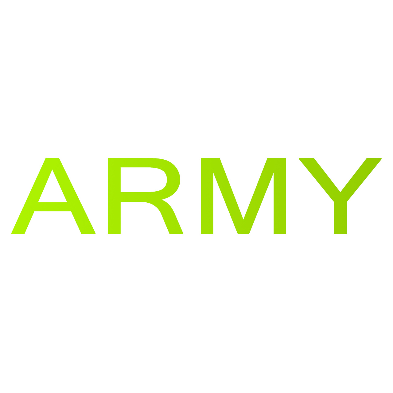 设计爱好者 时尚army 属于年轻活力一代 原创  -  平面  -  标志