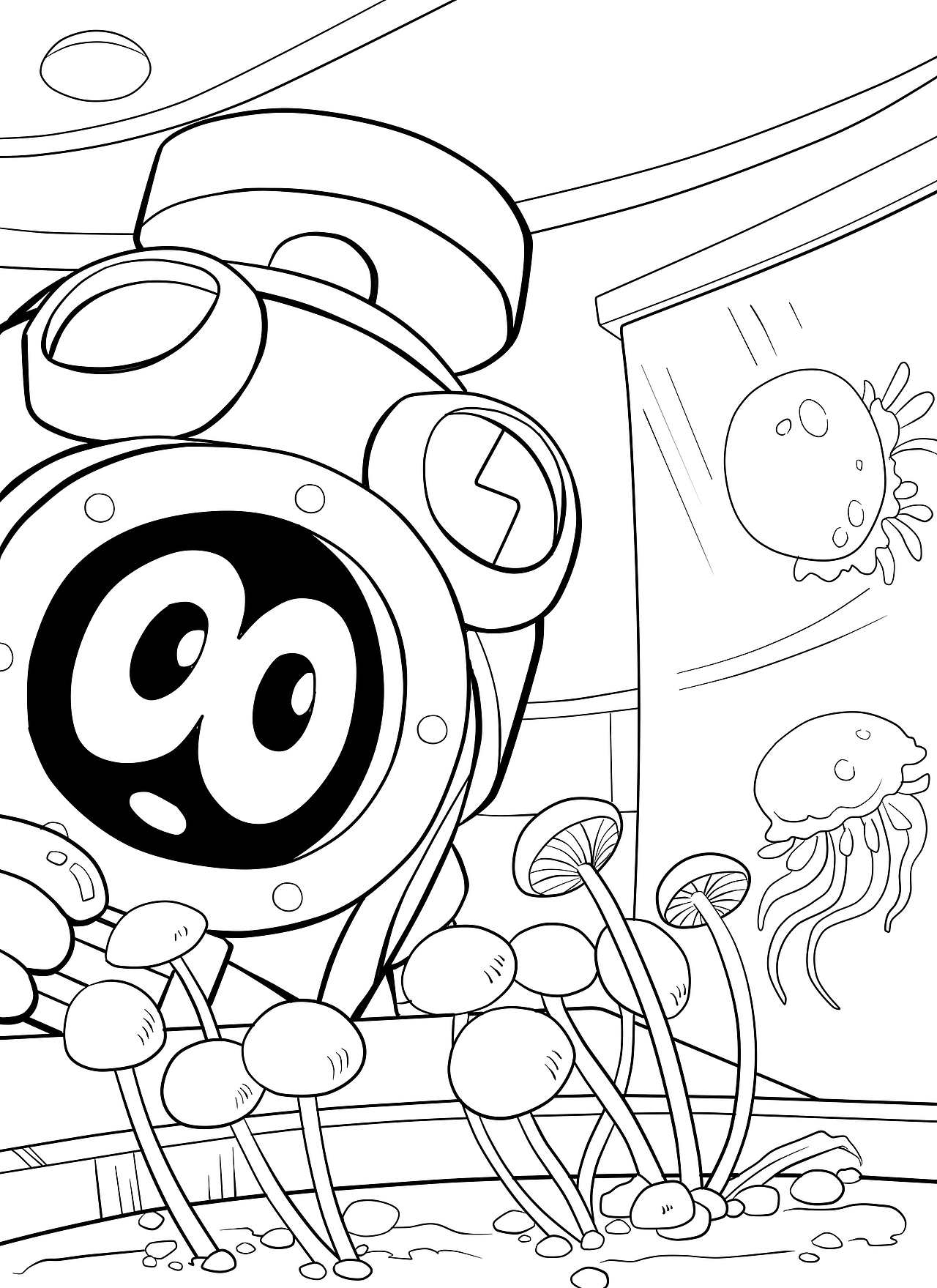 三年前给赛尔号图书做的线稿