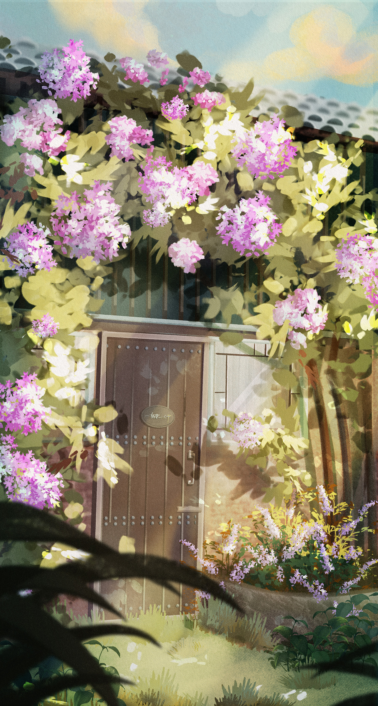 午后花园|插画|创作习作|纸染二大爷 - 原创作品 - 站酷 (zcool)