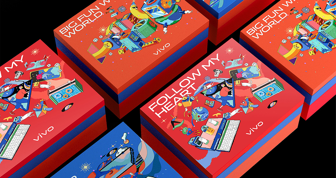 2021 vivo PR 新春赠礼 — VITAL DESIGN（图ZMjQxNDEwMDA4） - 包装 - 站酷设计师Dofla_mingo原创素材 - 站酷ZCOOL