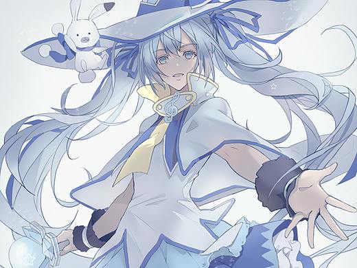 （涂鸦附过程）雪初音