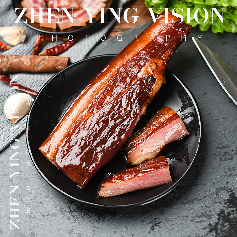 腊肉腊肠拍摄实拍