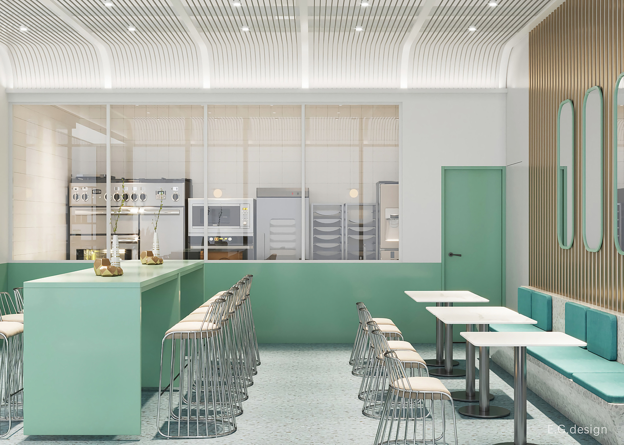 烘焙店两个方案