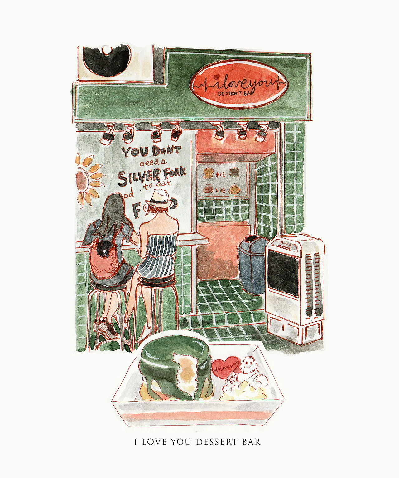 香港米其林街头小吃（图ZMTcwNjY3NDc2） - 绘画 - 站酷设计师志大无胸原创素材 - 站酷ZCOOL