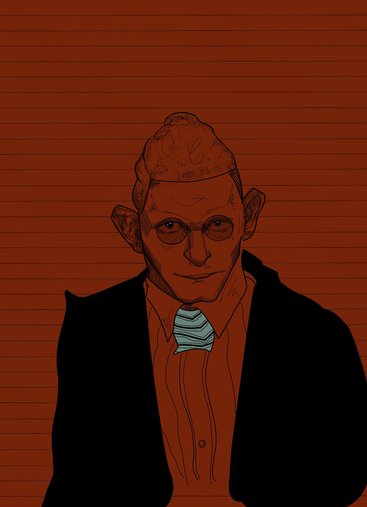 绅士的魔鬼|插画|其他插画|壹元元元元 - 原创作