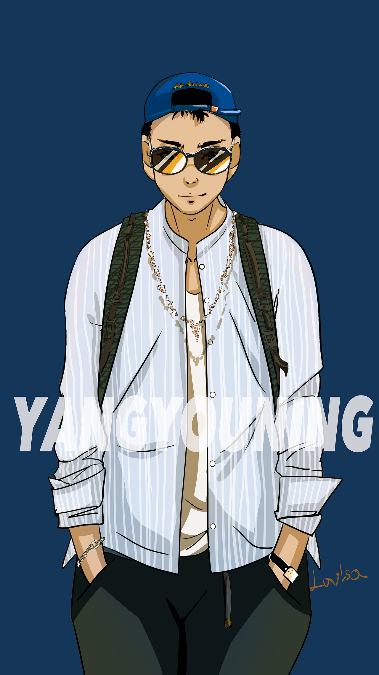 《花儿与少年》11期插画海报（图ZODQxNjg5MjQ=） - 商业插画 - 站酷设计师LOVLSQ原创素材 - 站酷ZCOOL