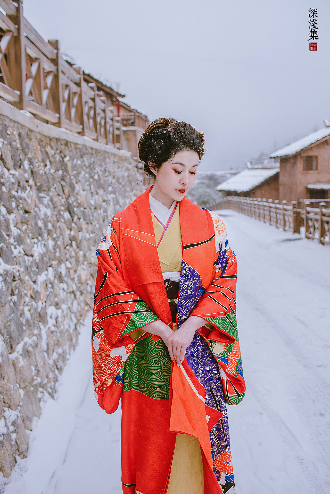 雪の华（图ZMTEyMzY0NzY0） - 人像摄影 - 站酷设计师LazyFish茶几原创素材 - 站酷ZCOOL