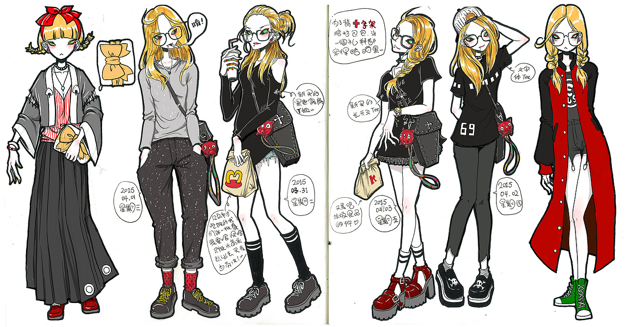 最后（? 一波照片图画日记（图ZNDE2MDU5MTY=） - 创作习作 - 站酷设计师坂田elsa原创素材 - 站酷ZCOOL