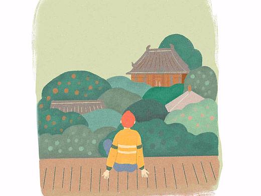 鲸过杭州《声音旅行笔记》笔记本成品+内页插画（二）