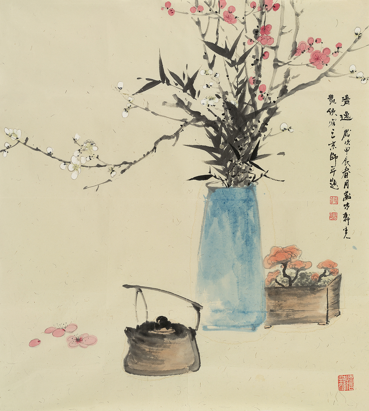 赵凯侠花鸟画作品一平尺价格