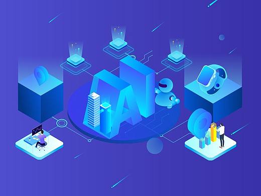 插画 2.5D风格网站（个人主页-ZMzc5OTE4Mjg=） - 企业官网 - 站酷设计师请叫我小智原创素材 - 站酷ZCOOL