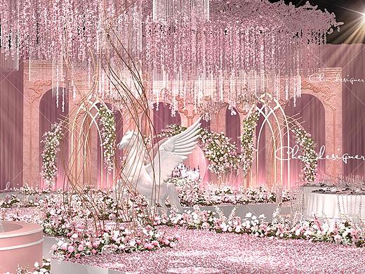 婚礼设计3D效果图