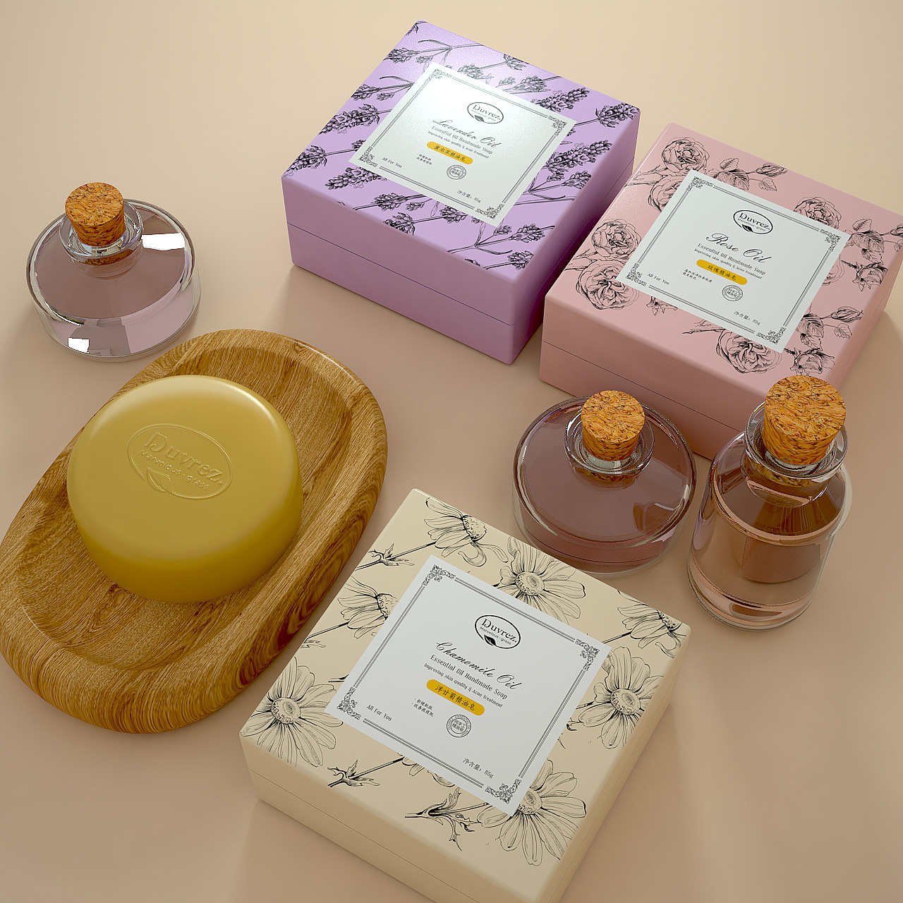 HELLEO天然有机特级初榨橄榄油手工香皂品牌包装设计 [37P]