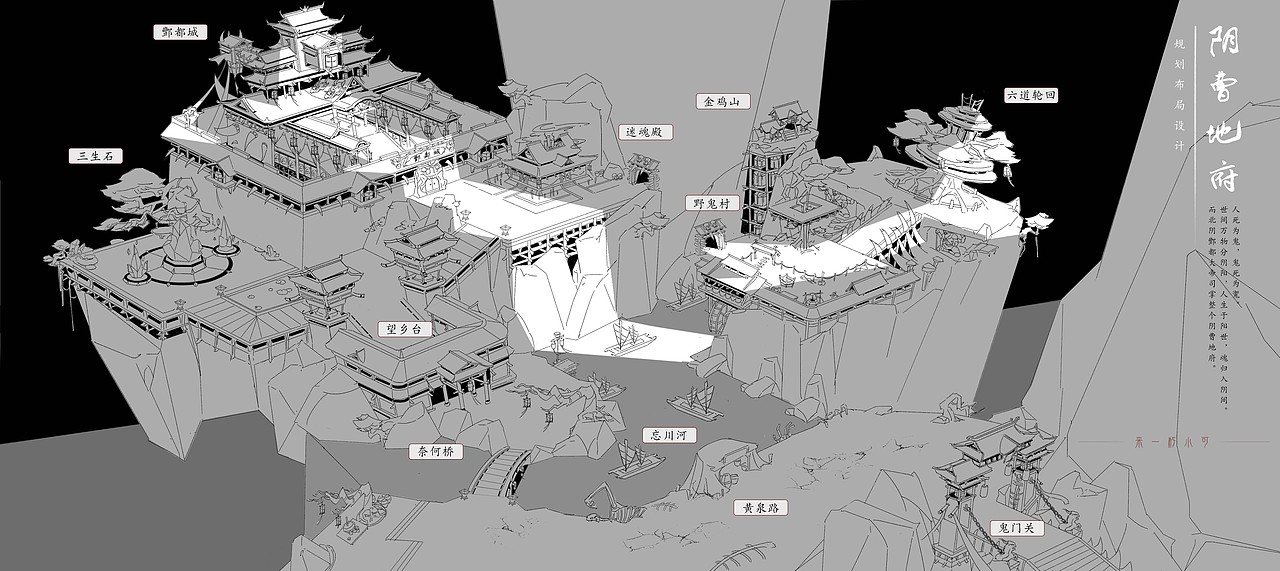 阴曹地府·underworld【规划布局设计】