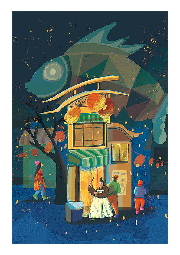 2023商用插画合集（图ZMzM1NTY1MzMy） - 商业插画 - 站酷设计师暮晓玲珑原创素材 - 站酷ZCOOL