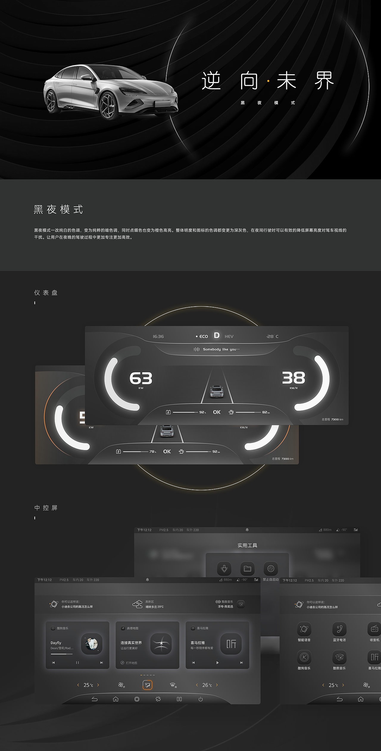 【未界】BYD车机主题设计
