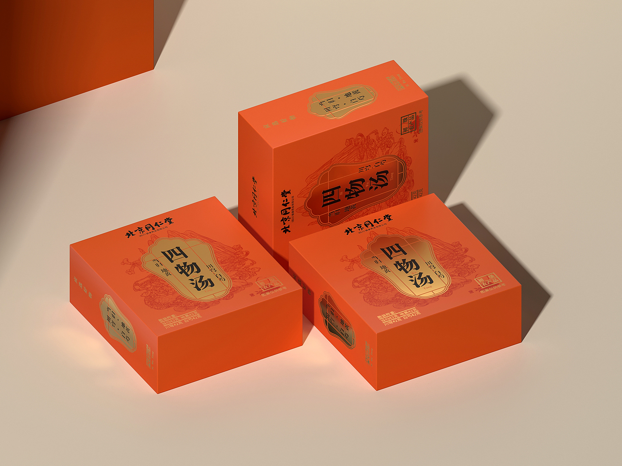 传统滋养包装·四物汤