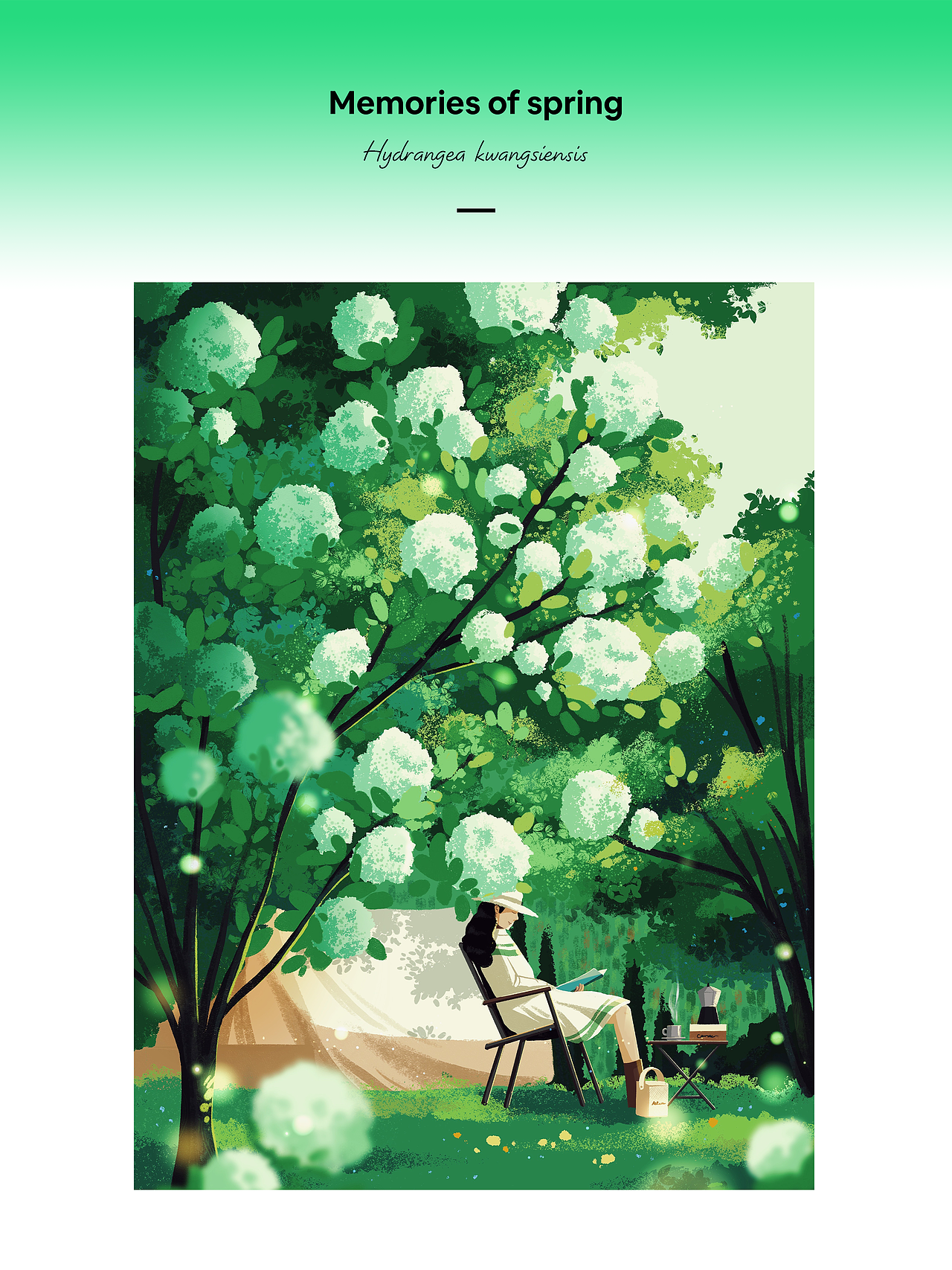 Memories of spring（图ZMzAwNDE1Njc2） - 创作习作 - 站酷设计师倩JadeZhang原创素材 - 站酷ZCOOL