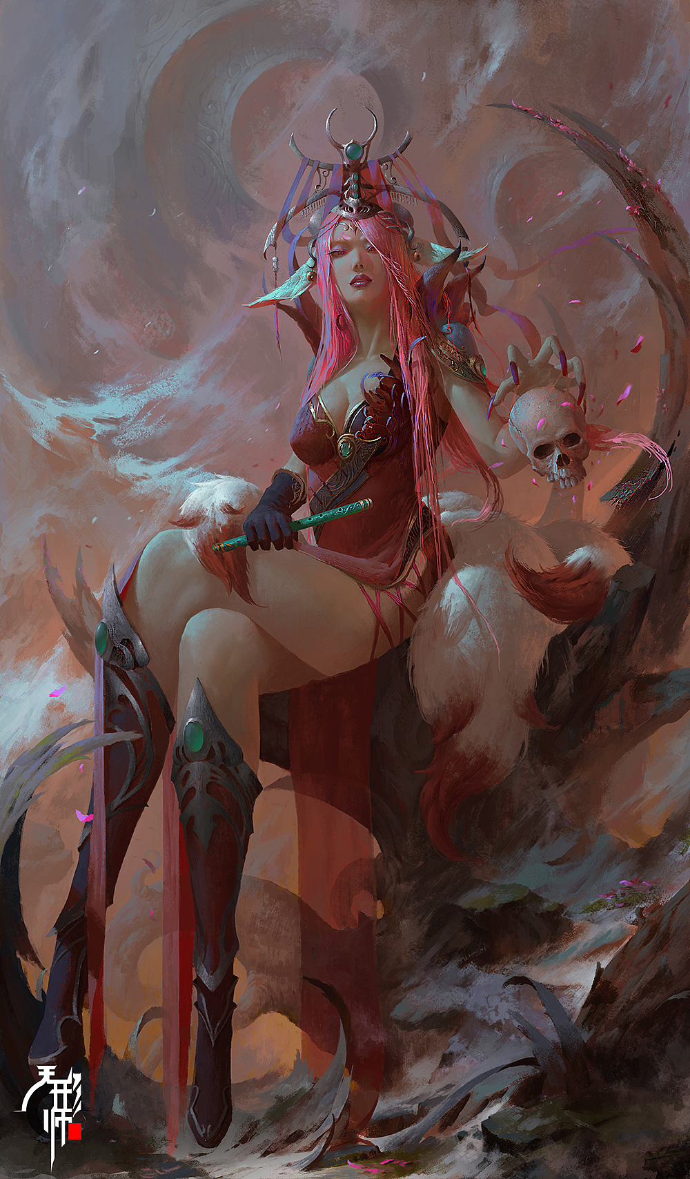 小狐狸（图ZNzE5ODE0NTY=） - 商业插画 - 站酷设计师无形师CG原画原创素材 - 站酷ZCOOL