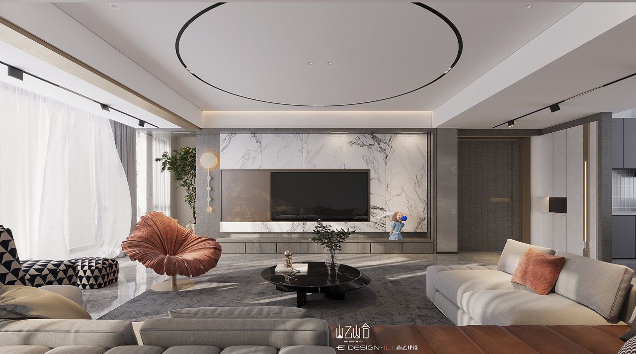 山乙山合｜长沙中航城（图ZMjA4OTA5Njg4） - 家装设计 - 站酷设计师山乙山合原创素材 - 站酷ZCOOL