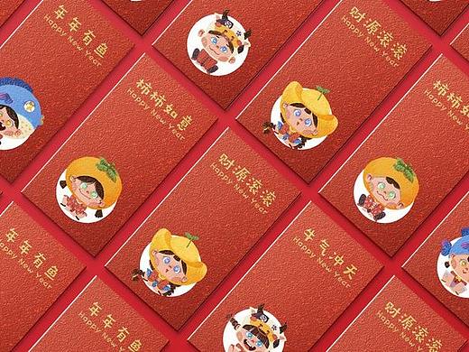 新年-红包头像来一波（个人主页-ZNTAwODc1MTI=） - 儿童插画 - 站酷设计师十字麦麦原创素材 - 站酷ZCOOL