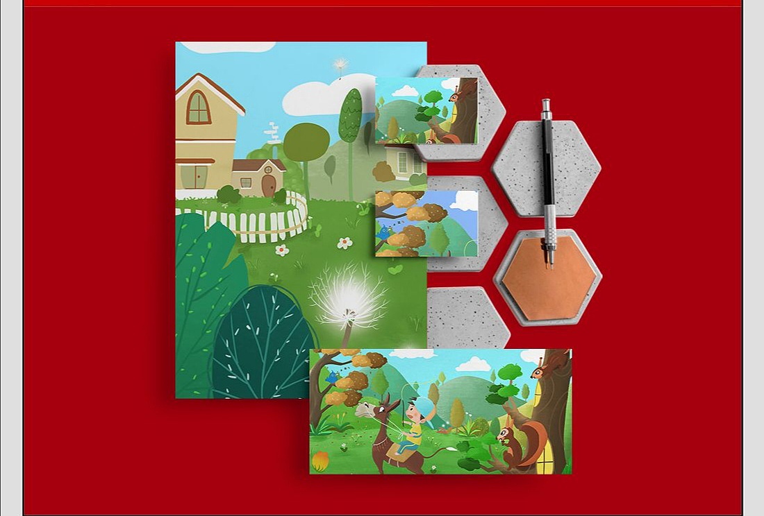 样机作品.|插画|绘本|静xin - 原创作品 - 站酷 (zcool)