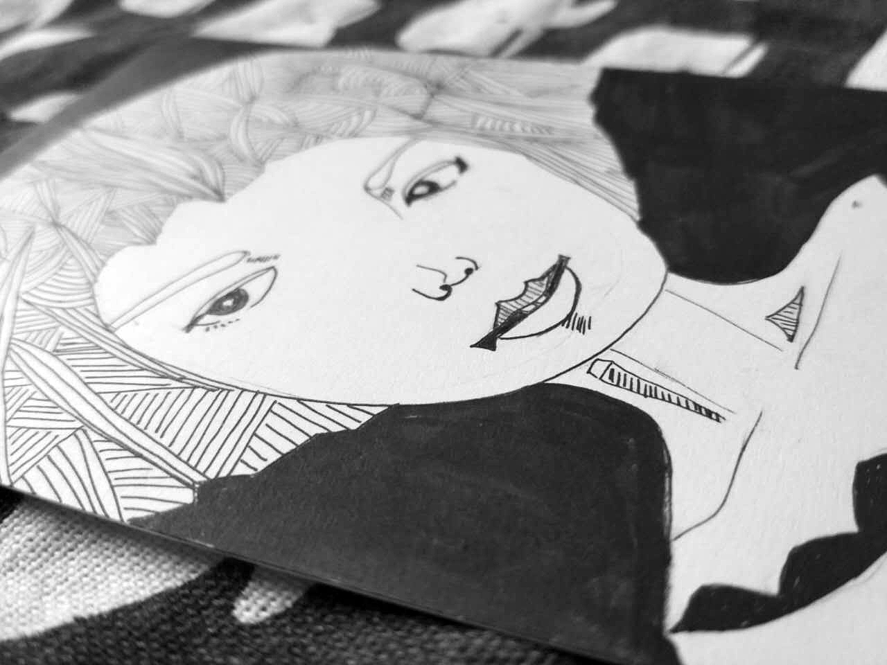 宛风|第80个故事|无需言语的交谈（图ZNzI0NjMxNTY=） - 创作习作 - 站酷设计师宛小风原创素材 - 站酷ZCOOL