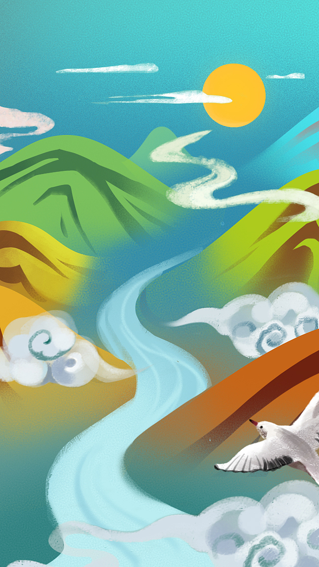 七彩云南——入滇记（图ZMTIxNzQyODQ0） - 商业插画 - 站酷设计师保持童真工作室原创素材 - 站酷ZCOOL