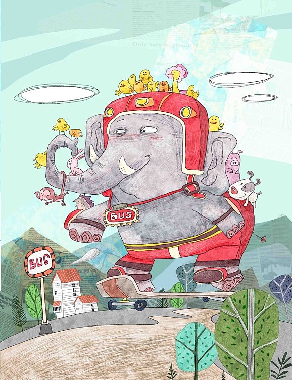 很久没更了，发几张最近画的，比较温暖的图吧（图ZMTY2MzcwMDY0） - 绘本 - 站酷设计师亦工原创素材 - 站酷ZCOOL