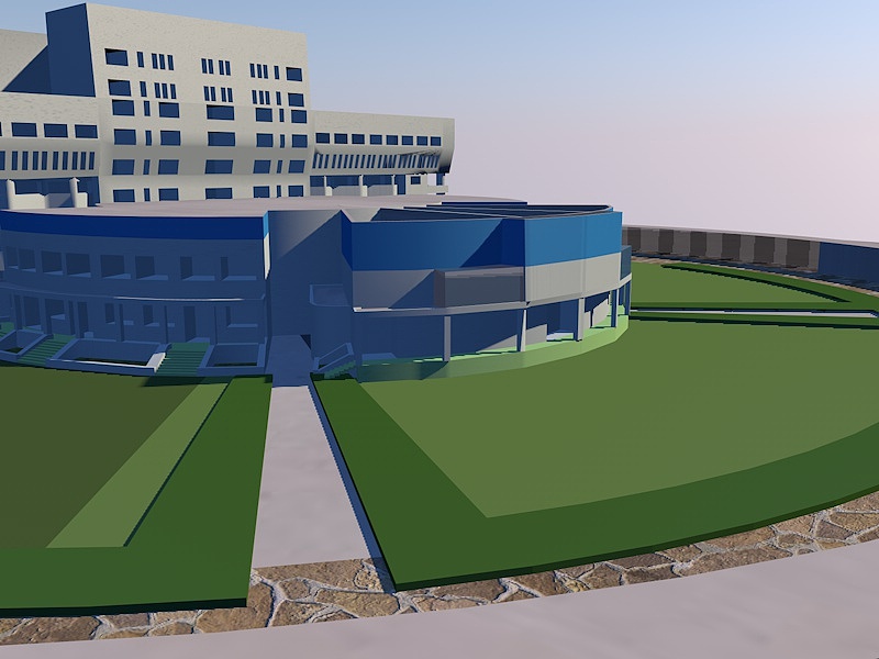 c4d初学【室内、建筑简单建模】