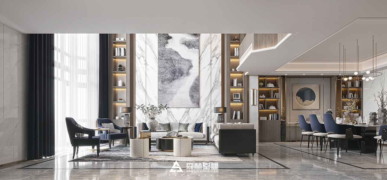 董事长的独白 ‖ 大层别墅「森林空间」