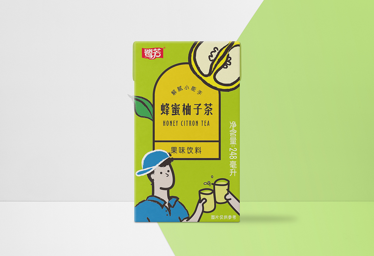 鹭芳&饿了么定制版饮料包装设计（图ZMTIyNTkzNDA4） - 包装 - 站酷设计师cmh123原创素材 - 站酷ZCOOL