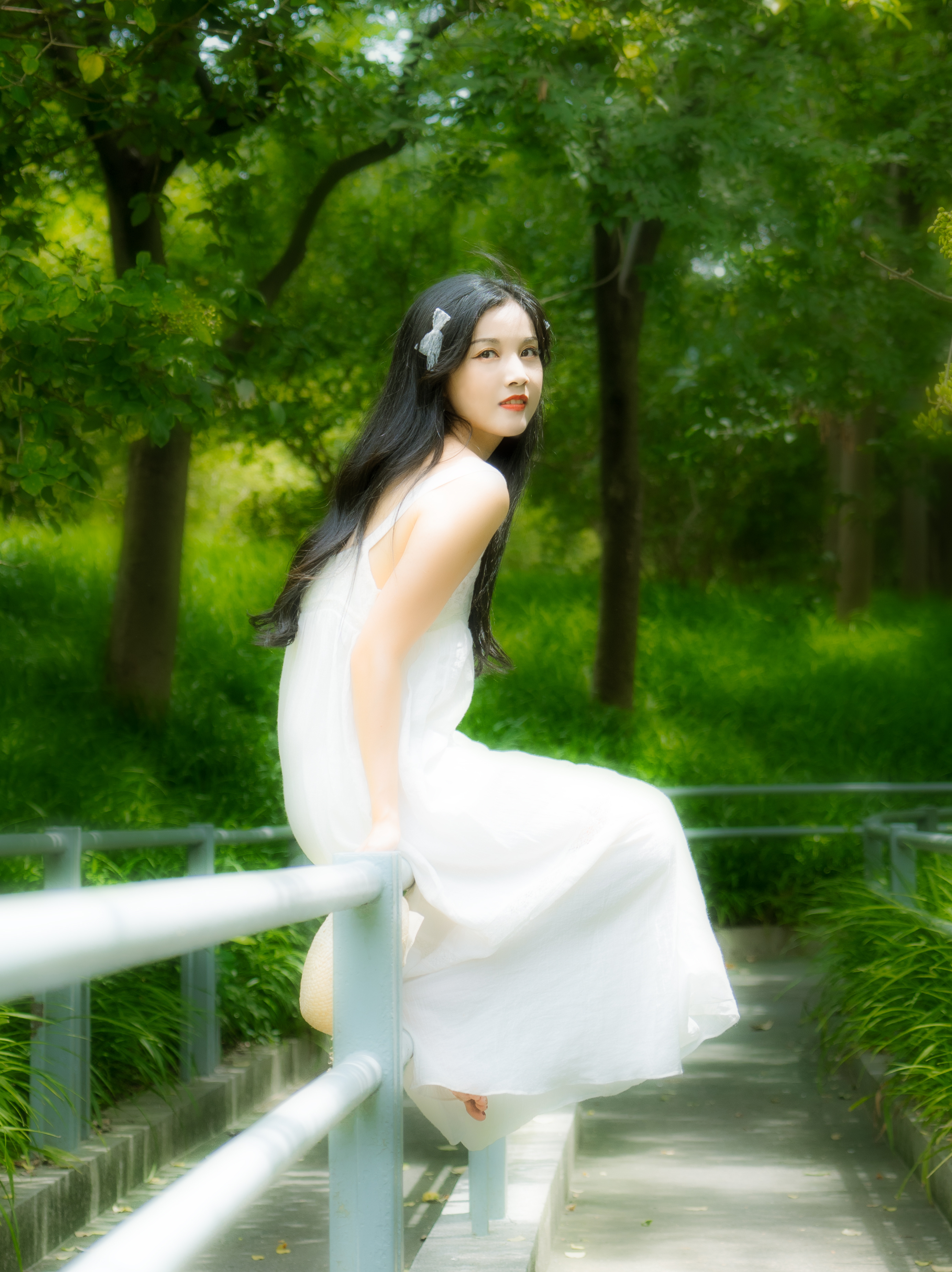 森系柔光梦幻少女